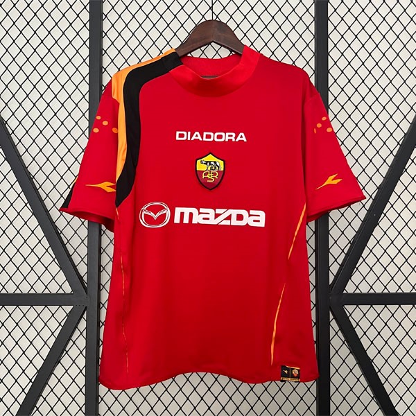 Tailandia Camiseta AS Roma Primera equipo Retro 2004 2005